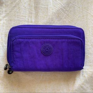 🛍NEW Berry Blue ( Deep Purple ) Kipling Wallet